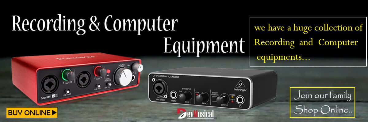 Recording and Computer Equipments